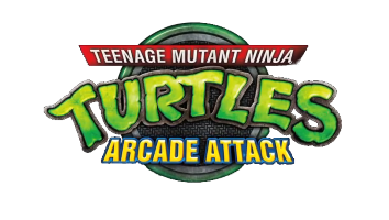 Teenage Mutant Ninja Turtles title screen for Nintendo DS